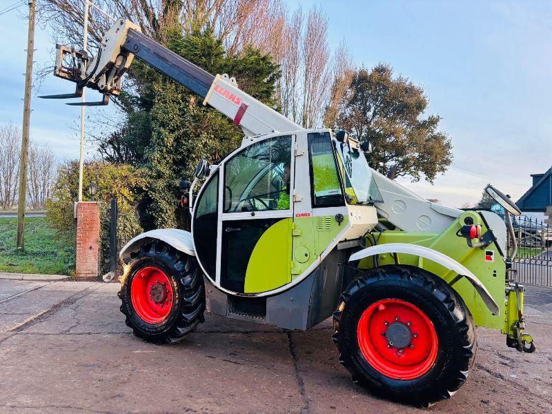 CLAAS TARGO K50 4WD TELEHANDLER *AG-SPEC, 6180 HOURS* C/W PICK UP HITCH *VIDEO*