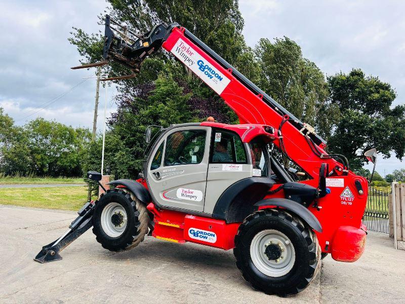 MANITOU MT1440 4WD TELEHANDLER *YEAR, 2019, 14 METER* C/W TINES *VIDEO*