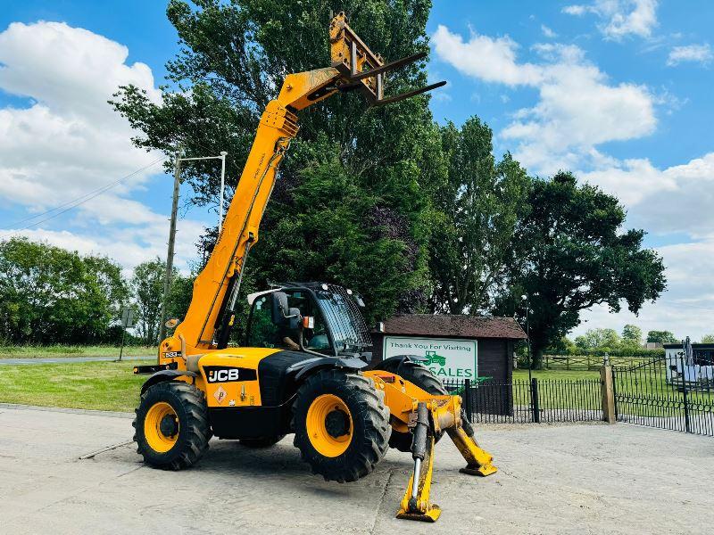 JCB 533-105 4WD TELEHANDLER *10.5 METER REACH* C/W PALLET TINES *VIDEO*