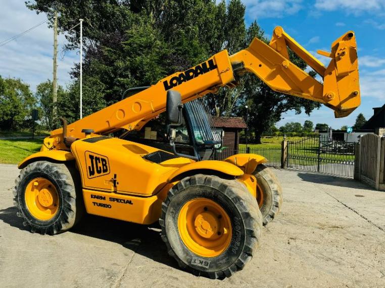 JCB 530-70 FARM SPECIAL TURBO 4WD TELEHANDLER *INTERMITTEN DRIVE FAULT* 