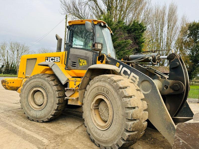 JCB 456EZX 4WD LOADING SHOVEL *YEAR 2011* C/W BUCKET 