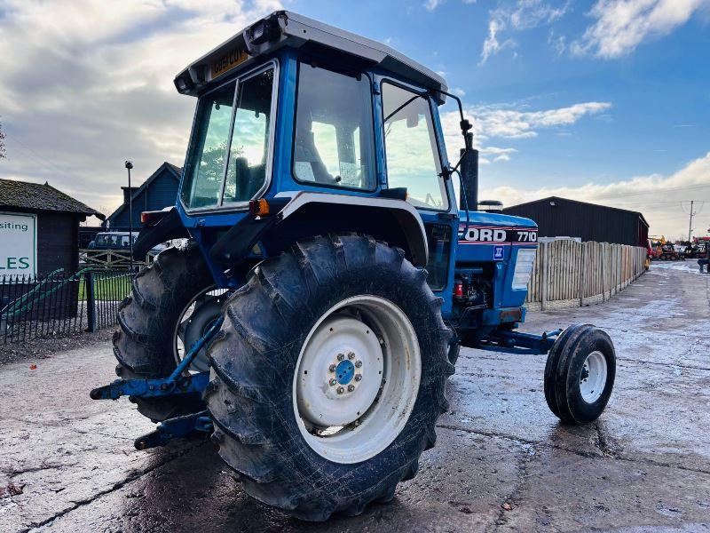 FORD 7710 SUPER Q SERIES 2 TRACTOR *ONLY 5219 HOURS, ROAD REGISTERED* VIDEO*