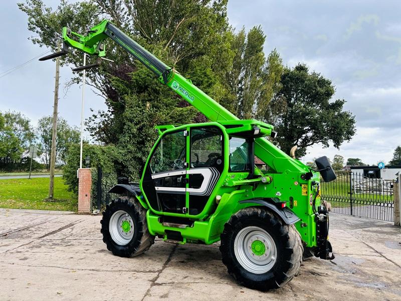 MERLO TF42.7CS-140-CVTRONIC TELEHANDLER *YEAR 2017, AG-SPEC* C/W PALLET TINES 