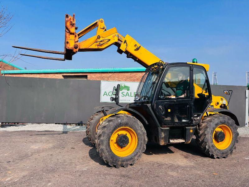 JCB 531-70 YEAR 2019 *ONLY 1438 HOURS* C/W PALLET TINES*VIDEO*