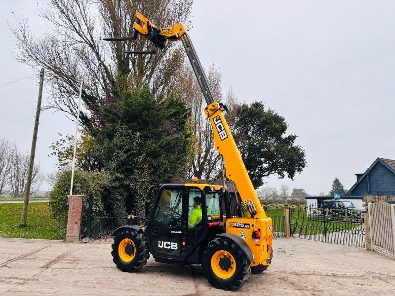 JCB 525-60 4WD TELEHANDLER *YEAR 2017, 3416 HOURS* C/W PALLET TINES *VIDEO*