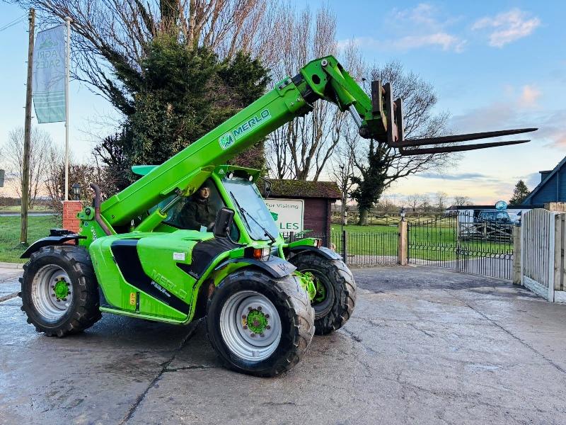 MERLO P32.6TOP 4WD TELEHANDLER *YEAR 2016, AG-SPEC* C/W PALLET TINES 