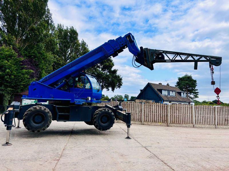 DIECI ET154 4WD ROTO TELEHANDLER *15 METER, 4132 HOURS* C/W CRANE JIB *VIDEO*