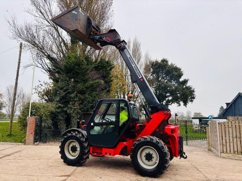 MASSEY FERGUSON 9254 4WD TELEHANDLER *AG-SPEC* C/W BUCKET & PALLET TINES *VIDEO*