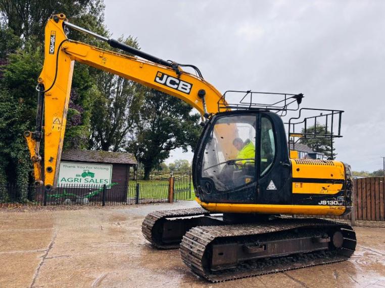 JCB JS130LC TRACKED EXCAVATOR * YEAR 2011 * VIDEO* 