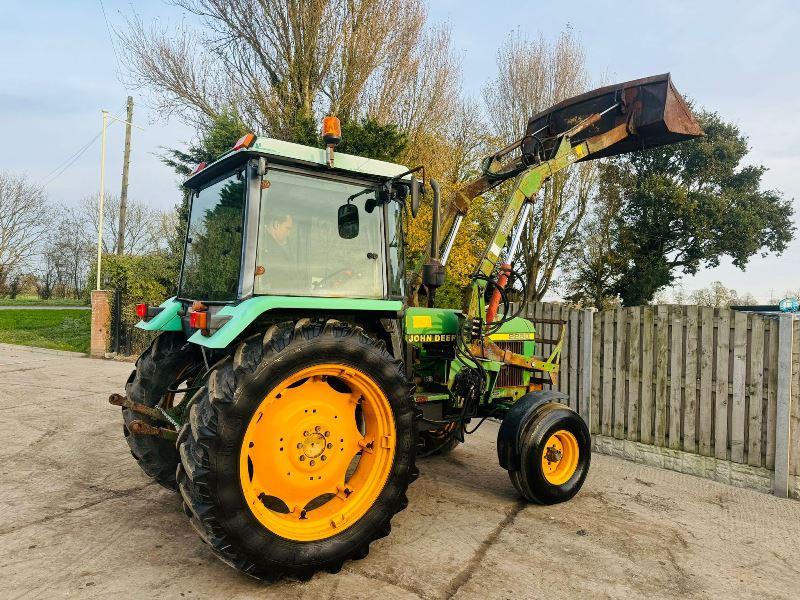 JOHN DEERE 2250 TRACTOR C/W FRONT LOADER & BUCKET *VIDEO*