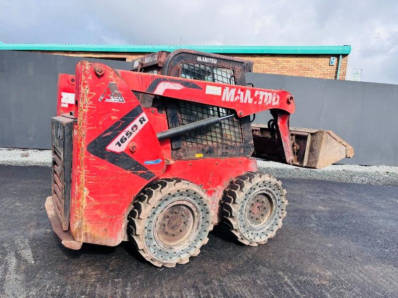 MANITOU 1650R SKIDSTEER YEAR 2020 *C/W BUCKET*VIDEO*