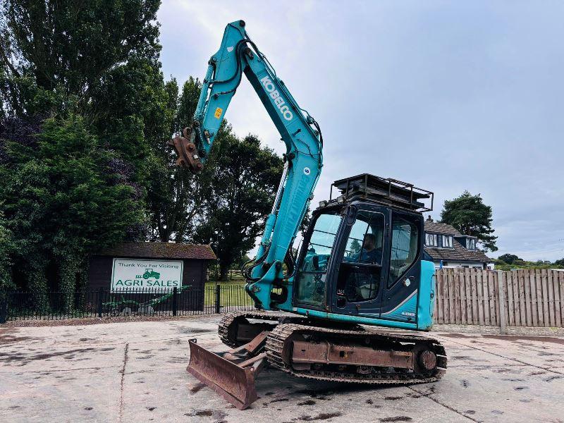 KOBELCO SK85MSR TRACKED EXCAVATOR *YEAR 2015, 4096 HOURS* C/W QUICK HITCH *VIDEO*