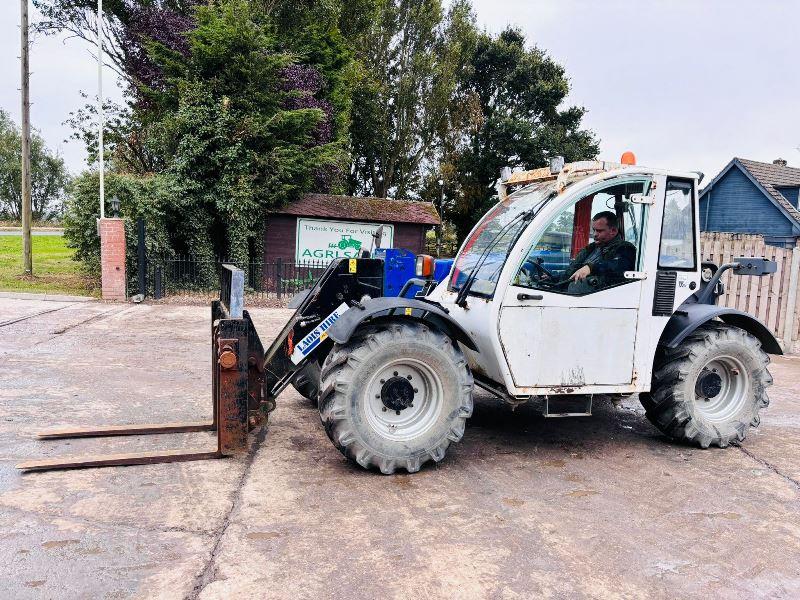 JLG 266 4WD TELEHANDLER C/W JOYSTICK CONTROL & PALLET TINES *VIDEO*