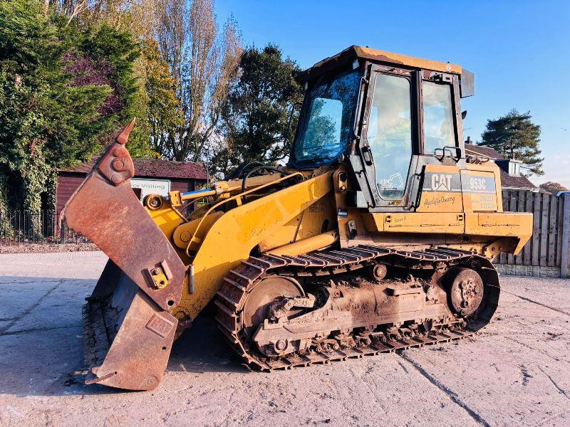 CATERPILLAR 953C DROTT C/W THREE IN ONE BUCKET *VIDEO*