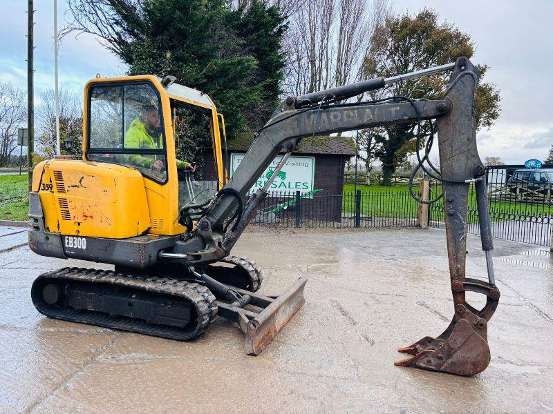 PEL JOB EB300 TRACKED EXCAVATOR C/W BUCKET 