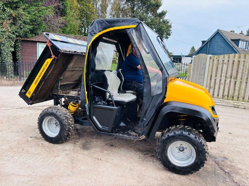 JCB GROUNDHOG 4X4 UTV *YEAR 2009* C/W EASY SHEET CANOPY *VIDEO*