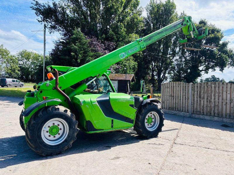 MERLO P32.6 4WD TELEHANDLER *YEAR 2014, 4084 HOURS* C/W PALLET TINES *VIDEO*