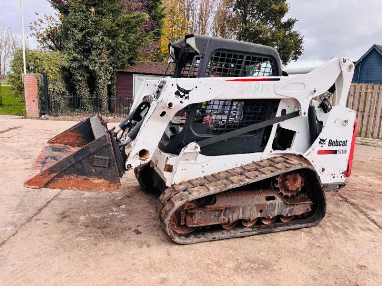 BOBCAT T590 TRACKED SKIDSTEER *YEAR 2017* C/W BUCKET *VIDEO*