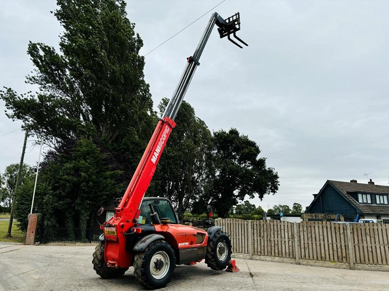 MANITOU MT1030 4WD TELEHANDLER *10METER, YEAR 2012* C/W PALLET TINES *VIDEO*