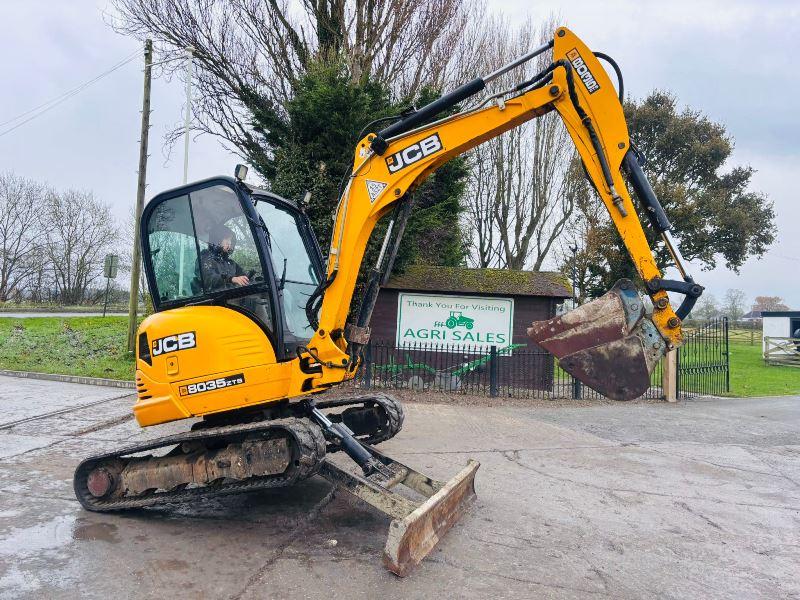 JCB 8035 TRACKED EXCAVATOR *YEAR 2018, 3937 HOURS* 3 X BUCKET'S 