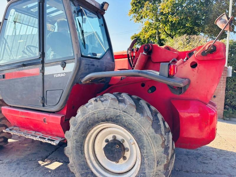 MANITOU MT1740 4WD TELEHANDLER *17 METER REACH* C/W PALLET TINES *VIDEO*