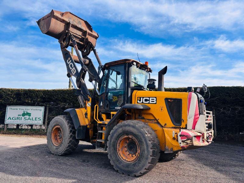 JCB 436 EHT LOADING SHOVEL YEAR 2011*VIDEO*