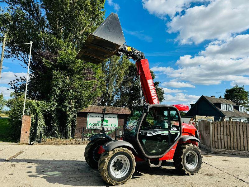 MANITOU MLT629 4WD TELEHANDLER *AG-SPEC, YEAR 2014* C/W BUCKET *VIDEO*