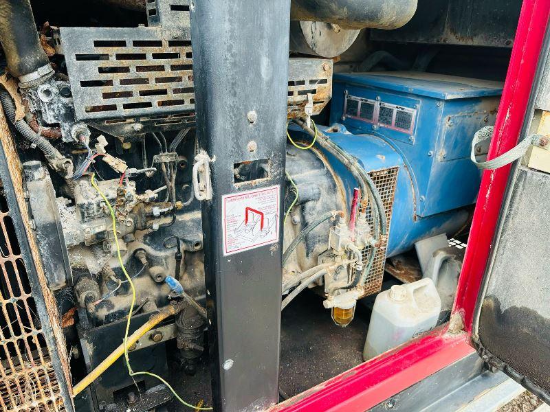 INGERSOL RAND G110 GENERATOR *100 KVA*