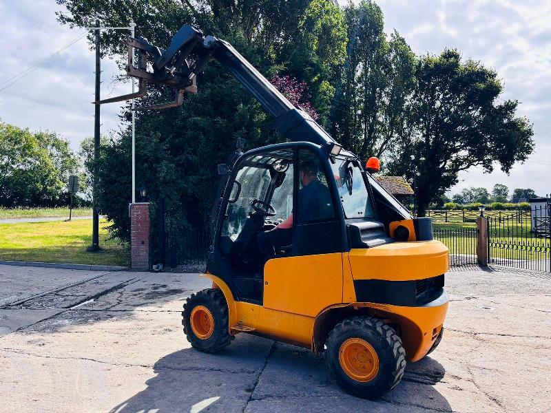 JCB TLT30D 4WD TELETRUCK C/W PALLET TINES *VIDEO*