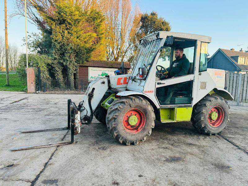 CLAAS 928 PLUS 4WD TELEHANDLER *AG SPEC* C/W PICK UP HITCH *VIDEO*