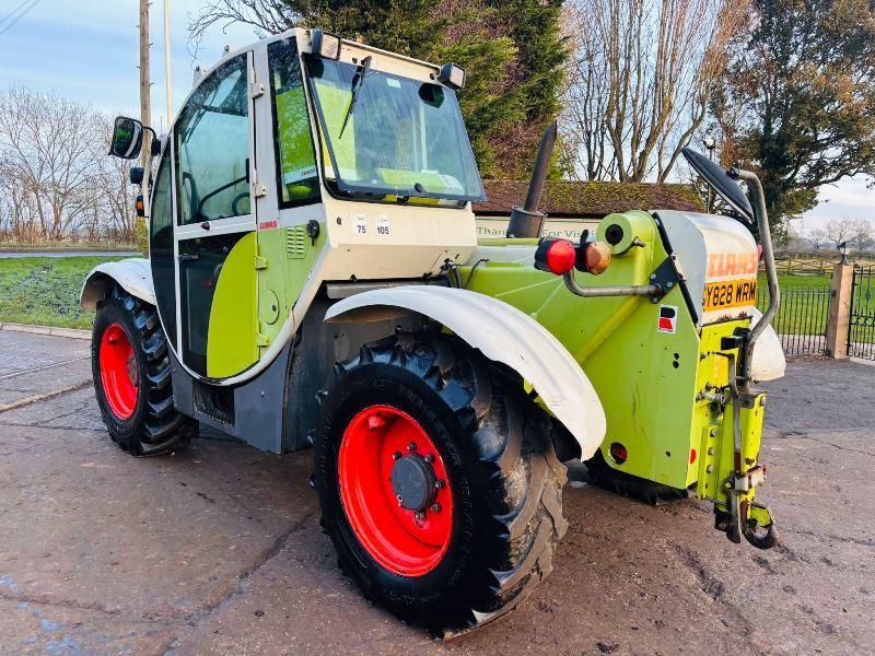 CLAAS TARGO K50 4WD TELEHANDLER *AG-SPEC, 6180 HOURS* C/W PICK UP HITCH *VIDEO*