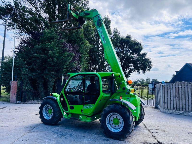 MERLO P32.6 4WD TELEHANDLER *YEAR 2014, 4084 HOURS* C/W PALLET TINES *VIDEO*