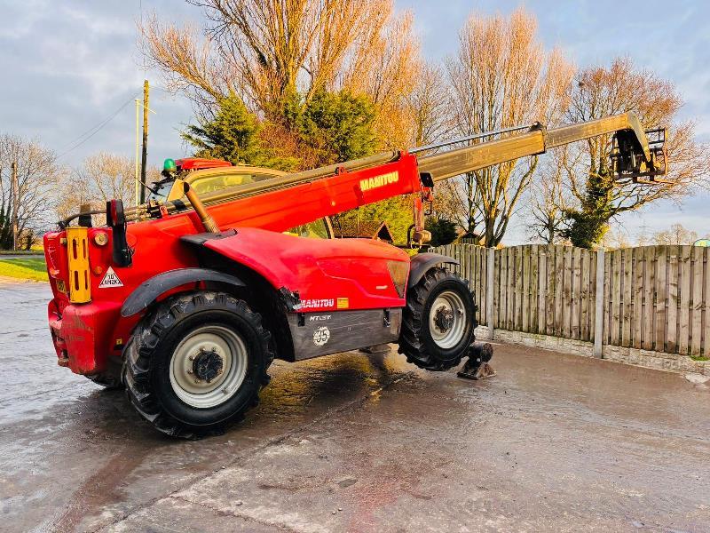 MANITOU MT1135 4WD TELEHANDLER *YEAR 2014* C/W PALLET TINES *VIDEO*