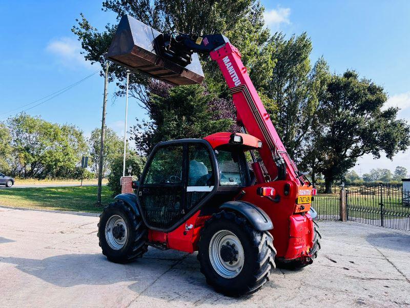 MANITOU 634-120 4WD TELEHANDLER *AG-SPEC* C/W PICK UP HITCH *VIDEO*