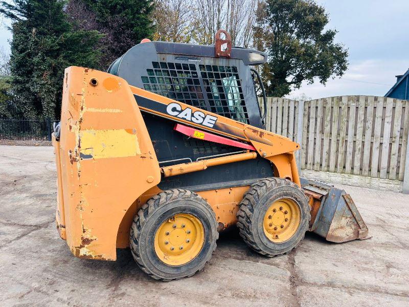 CASE 410 SKIDSTEER *912 HOURS, 1 OWNER FROM NEW* C/W SWEEPER, PLOW, BUCKET *VIDEO*