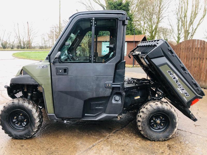 POLARIS RANGER 4WD UTILITY VEHICLE ( YEAR 2017 ) * ONLY 734 HOURS * SEE ...