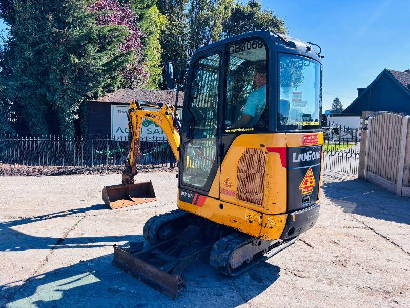 LIUGONG 9027FZTS EXCAVATOR *YEAR 2021, ONLY 992 HOURS* C/W QUICK HITCH *VIDEO*