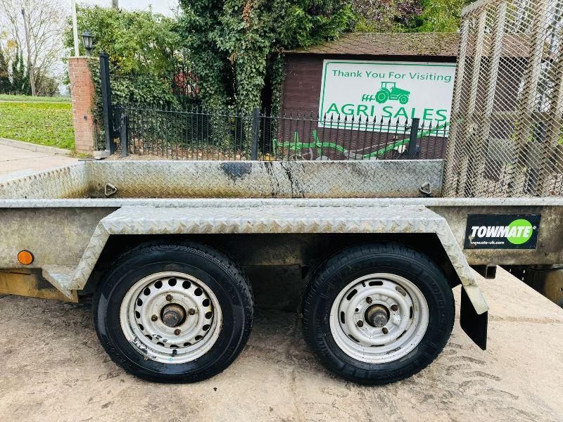 KNOTT TWIN AXLE PLANT TRAILER C/W LOADING RAMP *SPARES & REPAIRS*