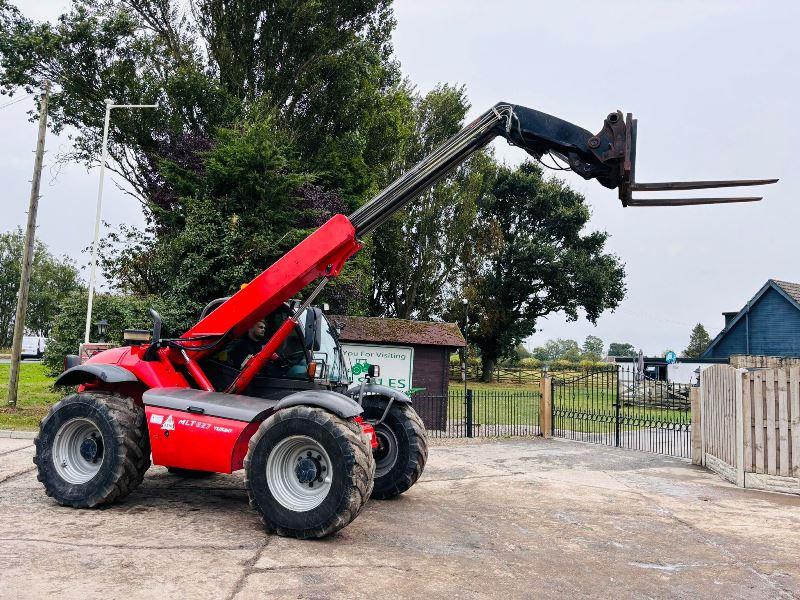 MANITOU MLT627T 4WD TELEHANDLER *AG-SPEC* C/W PICK UP HITCH *VIDEO*