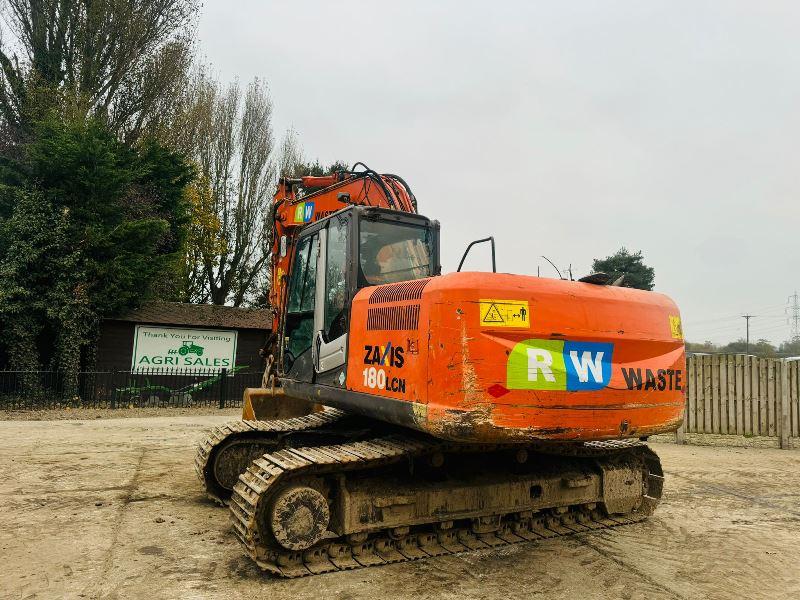 HITACHI ZAXIS 180LCN TRACKED EXCAVATOR *YEAR 2011* C/W QUICK HITCH 