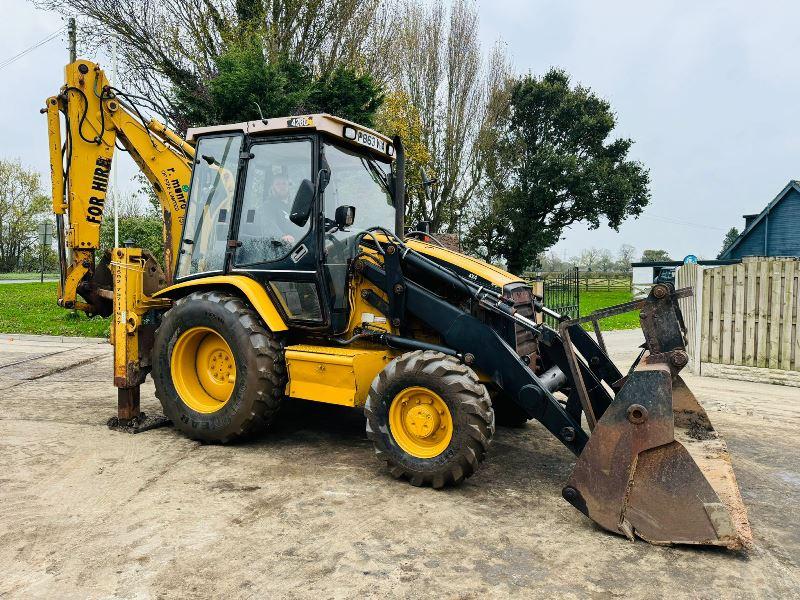 CATERPILLAR 428C 4WD BACKHOE DIGGER *5663 HOURS* C/W EXTENDING DIG *VIDEO*