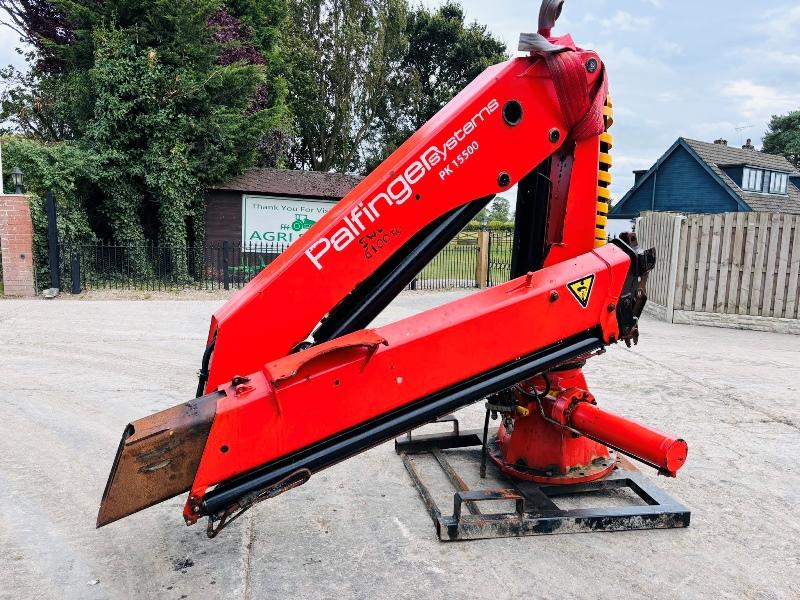 PALFINGER PK1500 *YEAR 2010* C/W PUSH OUT BOOM 