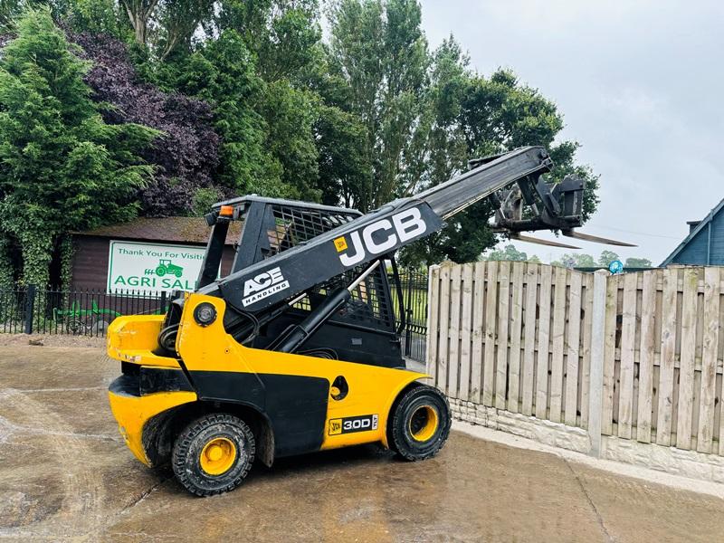 JCB TLT30D 4WD TELETRUCK C/W PALLET TINES *VIDEO*