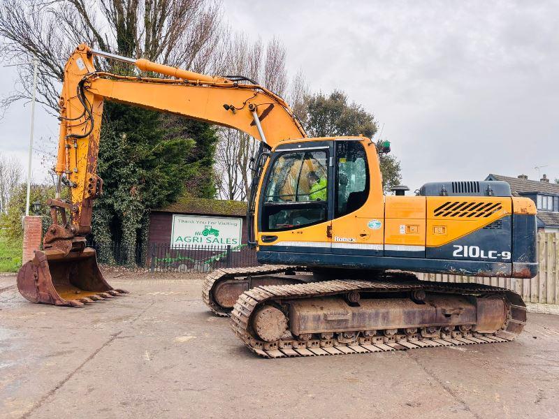 HYUNDAI ROBEX 210LC TRACKED EXCAVATOR *YEAR 2013* C/W QUICK HITCH *VIDEO*