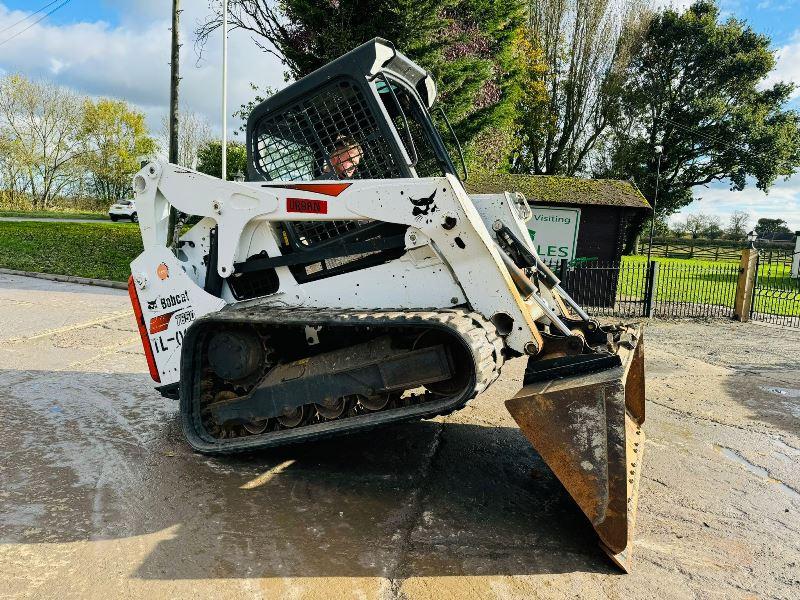 BOBCAT T650 TRACKED SKIDSTEER HIGH LIFT *YEAR 2017, 4838 HOURS* C/W BUCKET *VIDEO*