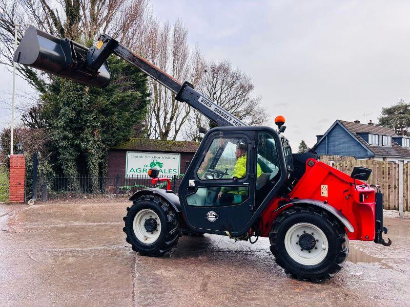 MASSEY FERGUSON 8925 4WD TELEHANDLER *AG-SPEC* C/W BUCKET *VIDEO*