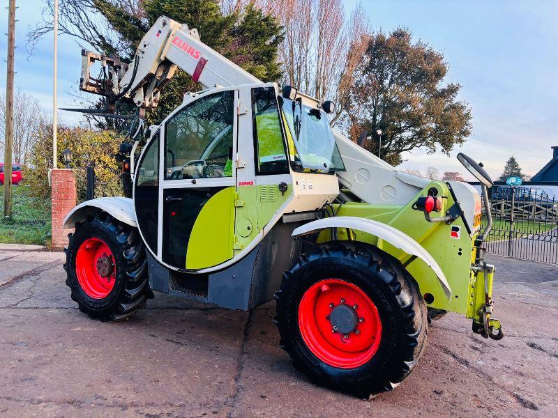 CLAAS TARGO K50 4WD TELEHANDLER *AG-SPEC, 6180 HOURS* C/W PICK UP HITCH *VIDEO*