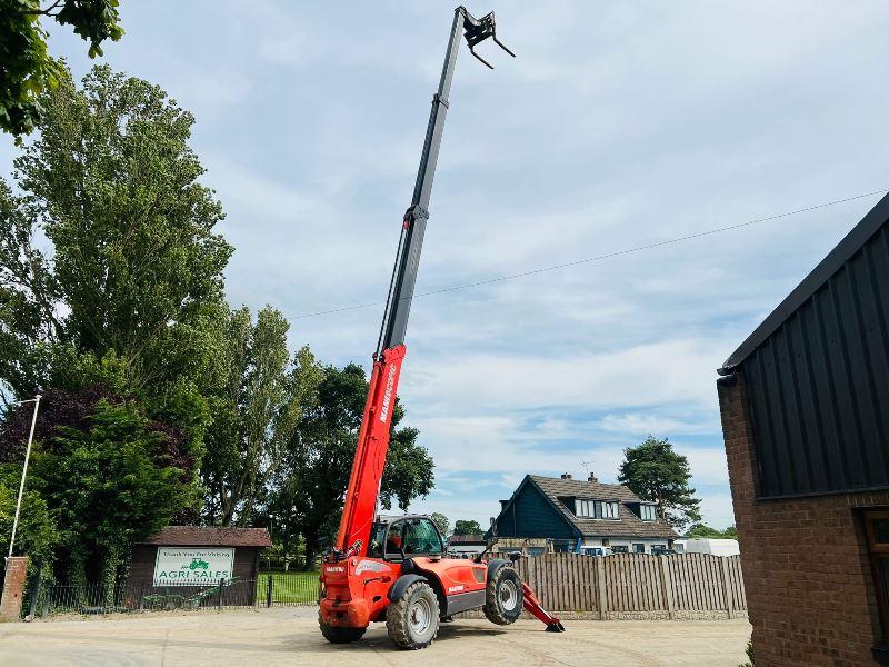 MANITOU MT1840 4WD TELEHANDLER *18 METER REACH* C/W PALLET TINES 