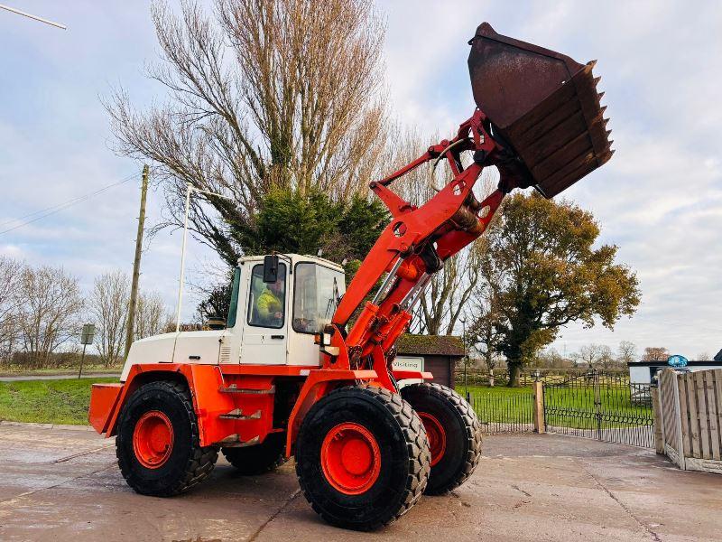 SCHAEFF SKL873 4WD LOADING SHOVEL C/W BUCKET *VIDEO*