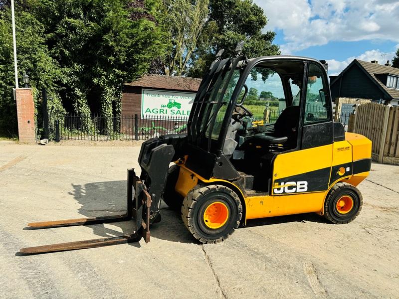 JCB TLT30D 4WD TELETRUCK *YEAR 2013* C/W PALLET TINES *VIDEO*